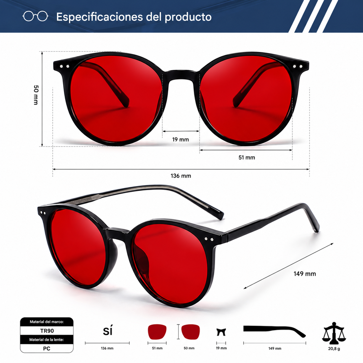 VISIÓN PRO - Gafa Anti Luz Azul